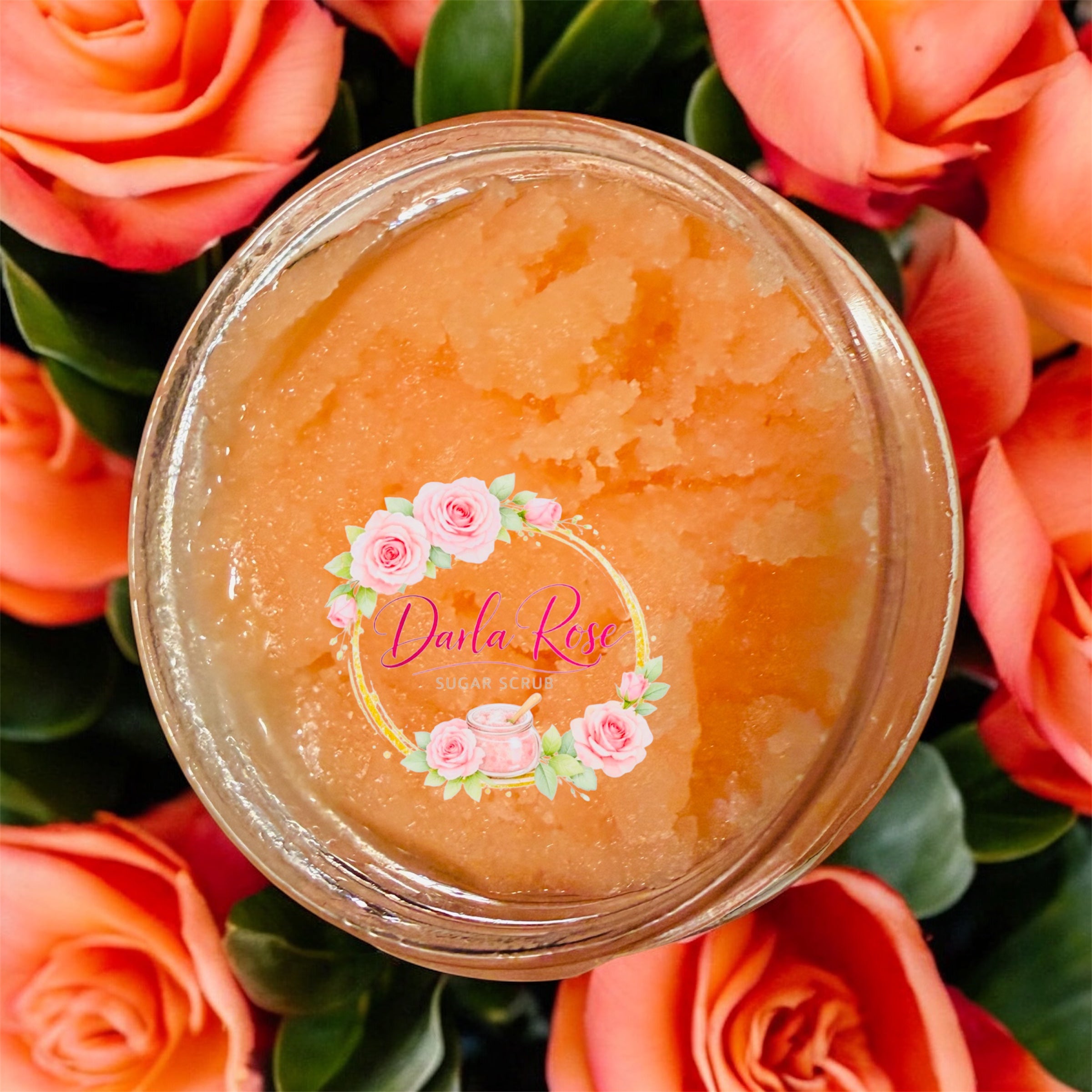 Citrus Rose Beard Scrub